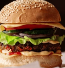 Cheesy Avalanche Burger